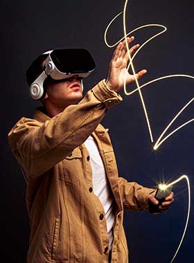 Experiencias AR/VR/XR y <br>contenidos inmersivos interactivos